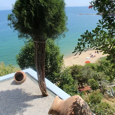 Appartement Balcony By The Sea à PalaiónTsiflíkion Extérieur photo